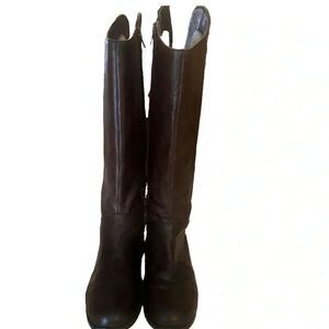 EMU Australia Womens Armidale Brown Leather Boots Size 8